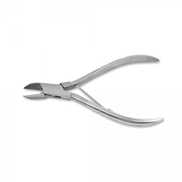 Nail corner nipper, straight cut, 13 cm, stainless steel