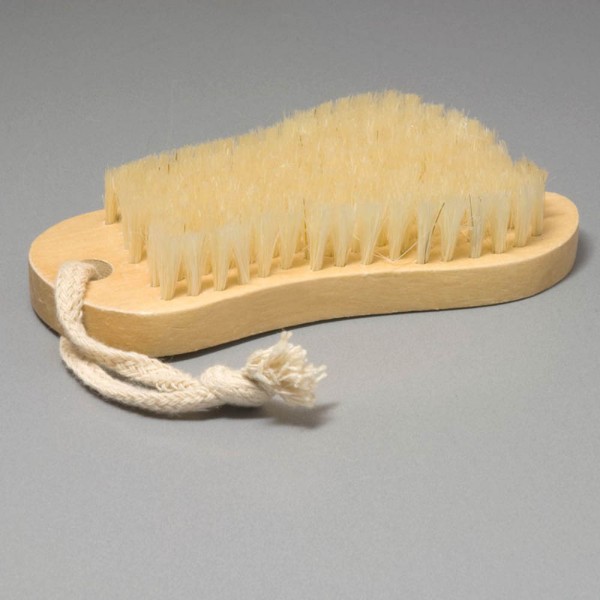 brush in foot shape