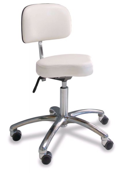 Saddle-seat chair