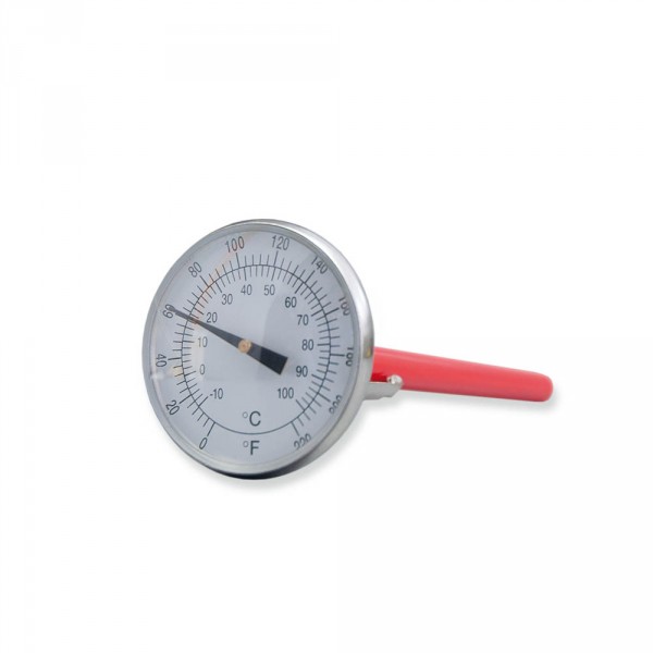 Thermometer for hot stone