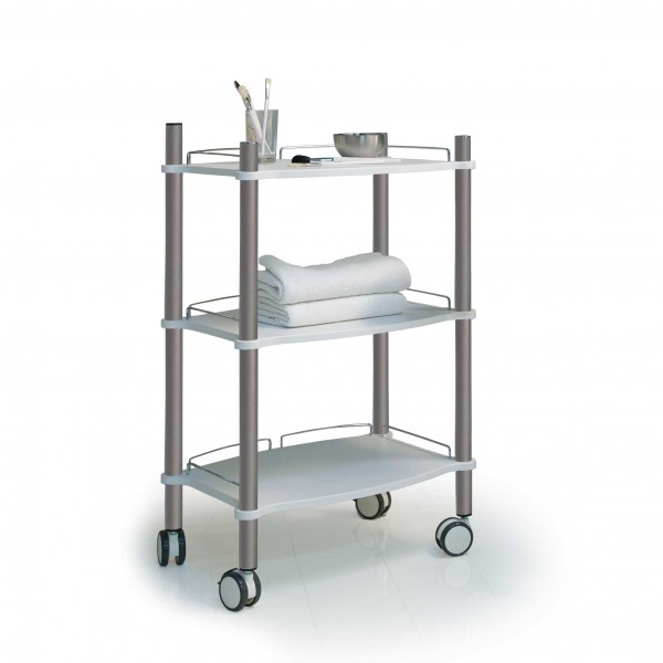 Gharieni equipment trolley Lamica White