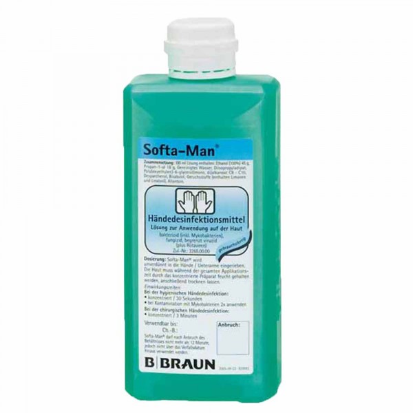 Brown Softa Man ViscoRub hand disinfection 500ml