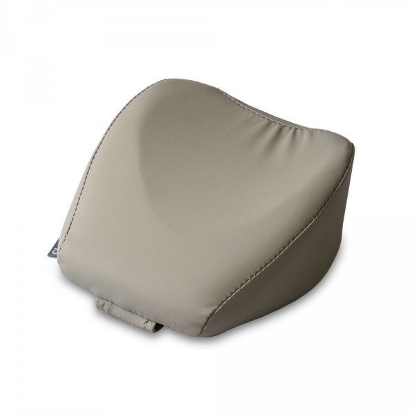 Dentalax neck support for treatment tables, macchiato (PU), with Velcro fastening