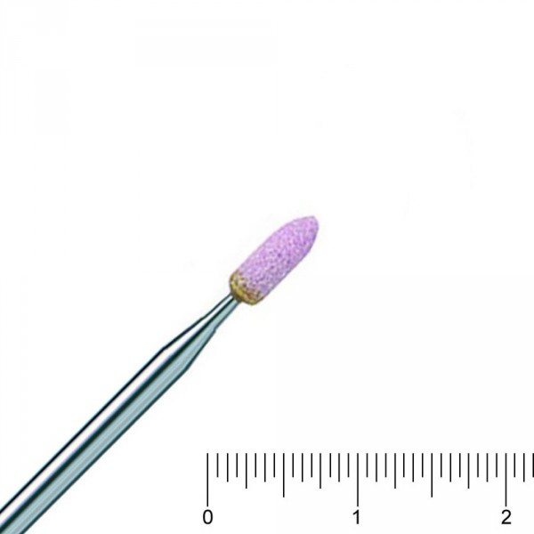 ceramic grinding tool, pointed, pink, 025