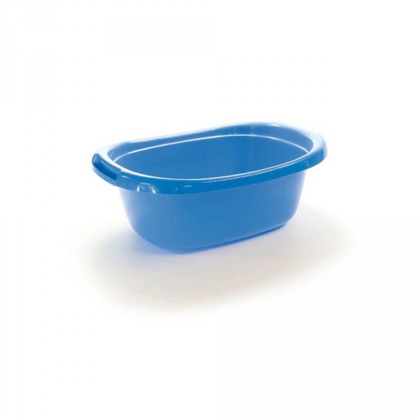 Foot bath, blue, 48 x 34 x 16,5 cm, 12 l (18.9 x 13.9 x 6.5 in)