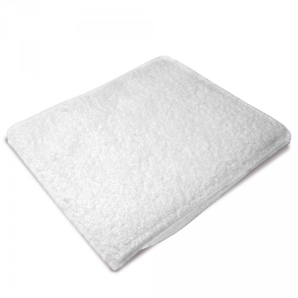 Micro fibre towel, 25 x 55 cm, white (9.8 x 21.6 in)