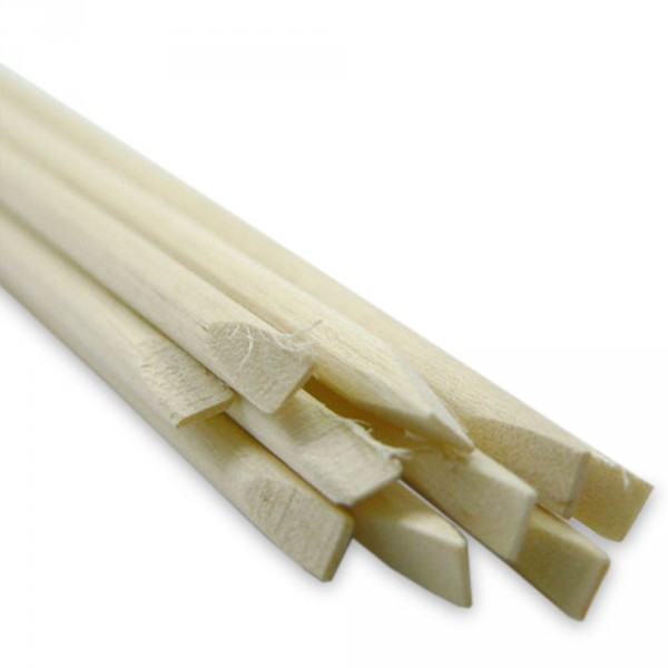 Rosewood batons, diameter: 5 mm (0.2 in), 10 pieces