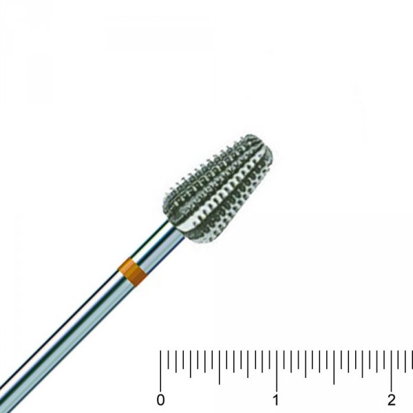 steel cutter, bulb shape, toothed, rough, Ø 060