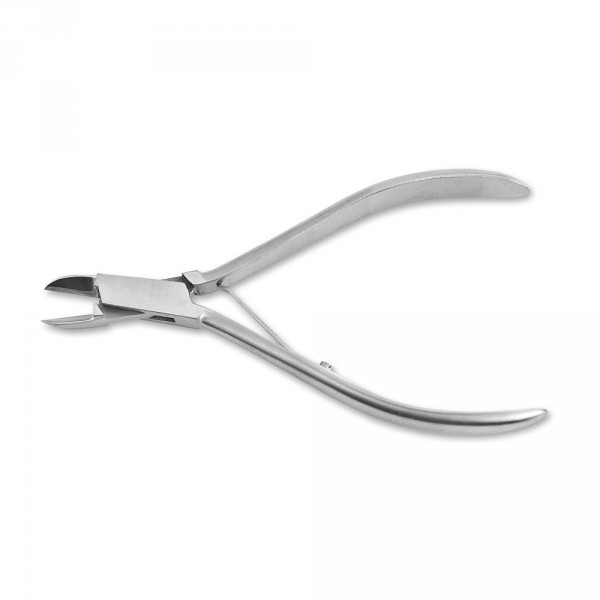 Nail corner nipper, round, 13 cm, stainless steel