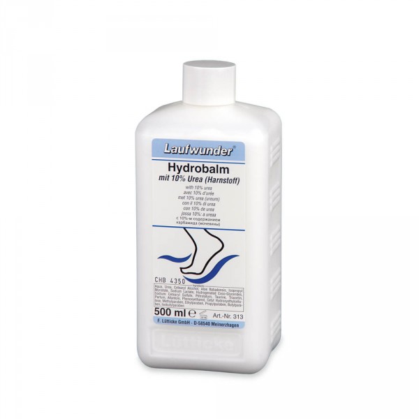 Laufwunder Hydrobalm with 10 % Urea 500 ml