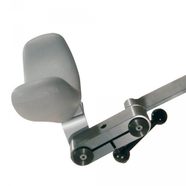 Double articulated head rest mechanism for SPL