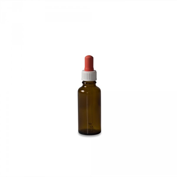 Pipette bottle, amber glass, 30ml