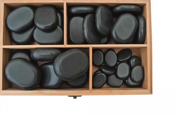 Hot Stone set Basalt stones, 36 pcs.