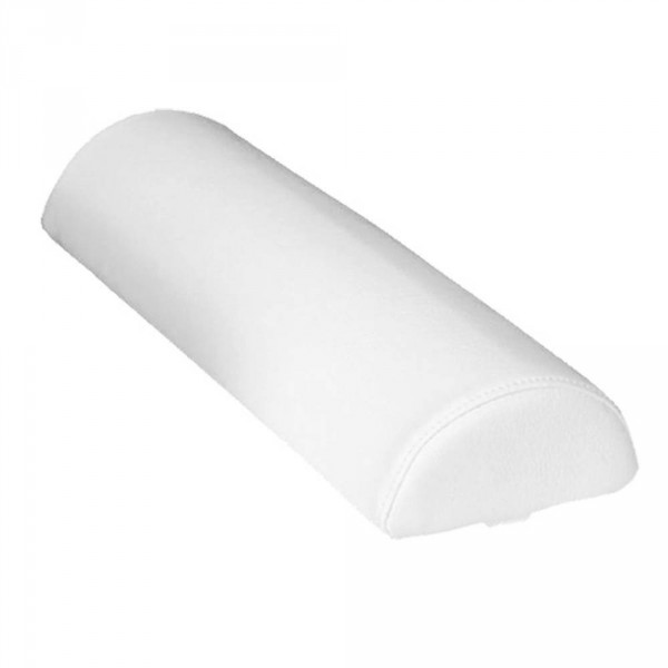half cylindrical neckroll, 60cm (23.6 in), white