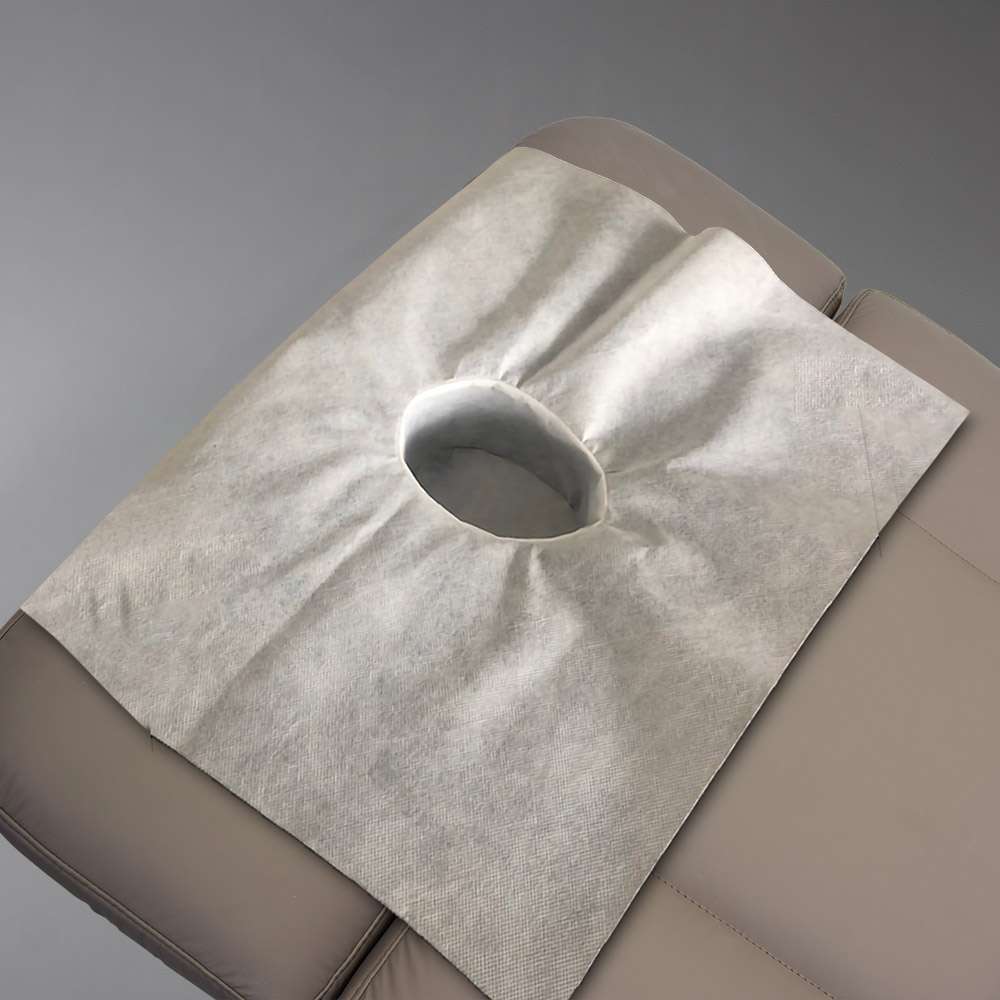 10x Fleece cover for massage table headrest, washable, Masks and