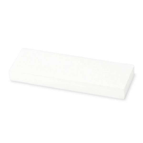 diamond cleaning stone, white, 75 x 25 x 8 mm