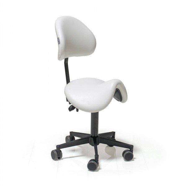 Saddle chair anatomical Small black base