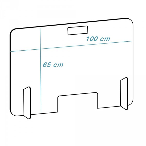 Plexiglass disc &#039;mobile-deep&#039;, Transparent