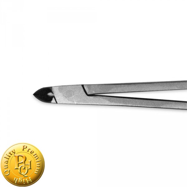 cuticle nipper, 10 cm, straight blade