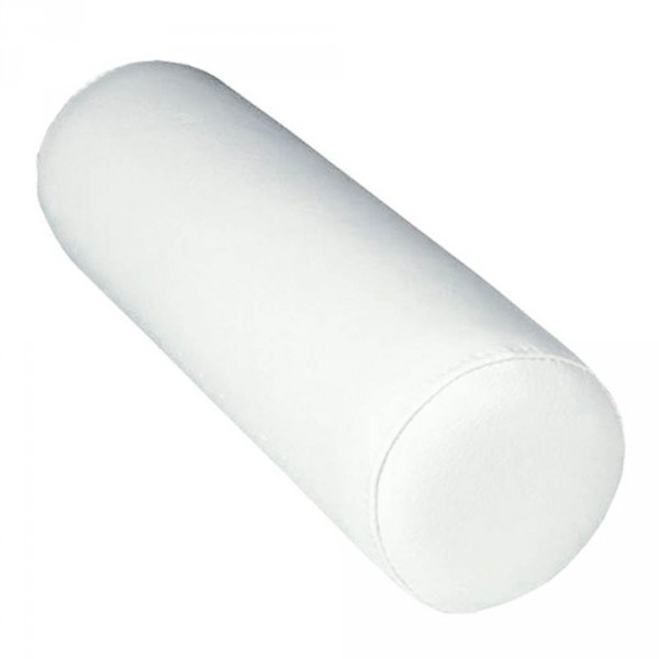 Cylindrical neckroll, 40cm (15.75 in), white