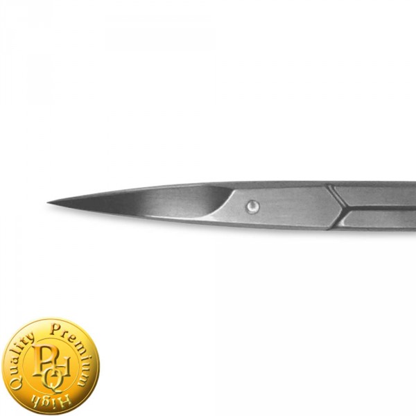 Cuticle scissor PREMIUM, 9 cm, bended blade, 20 mm