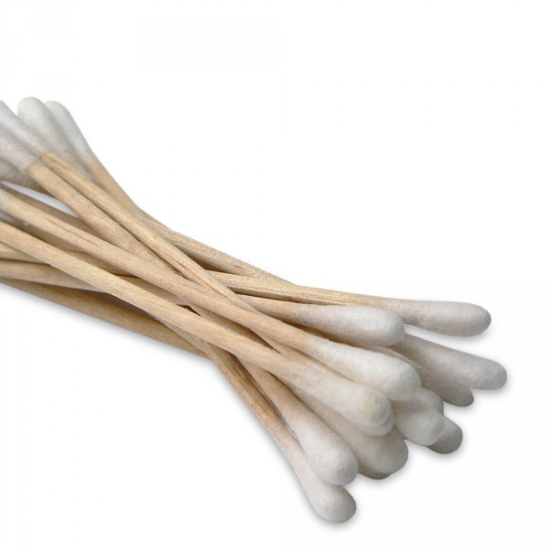 Cotton buds, 7.5 cm (2.95 in), 100 pieces