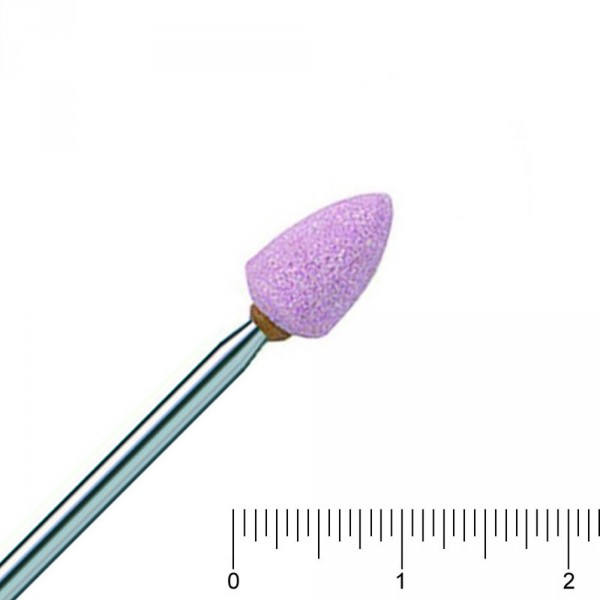 ceramic grinding tool, pointed, pink, 060