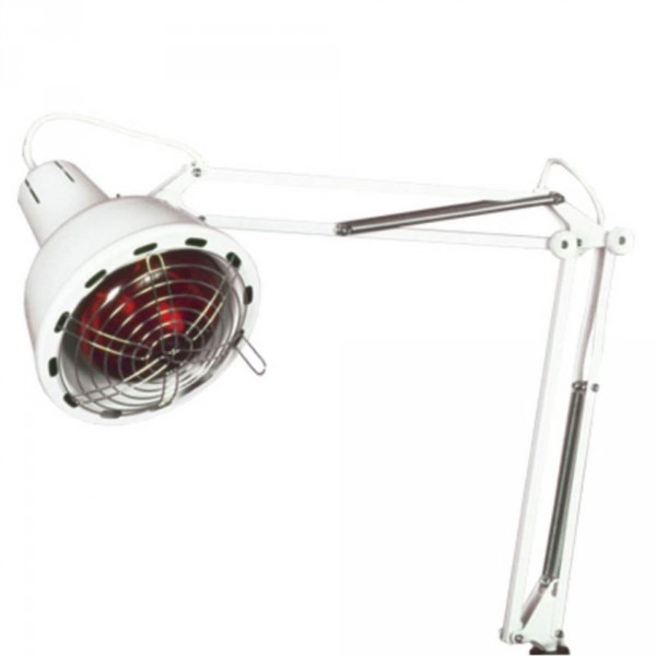 Single infrared lamp with wire cover 150W